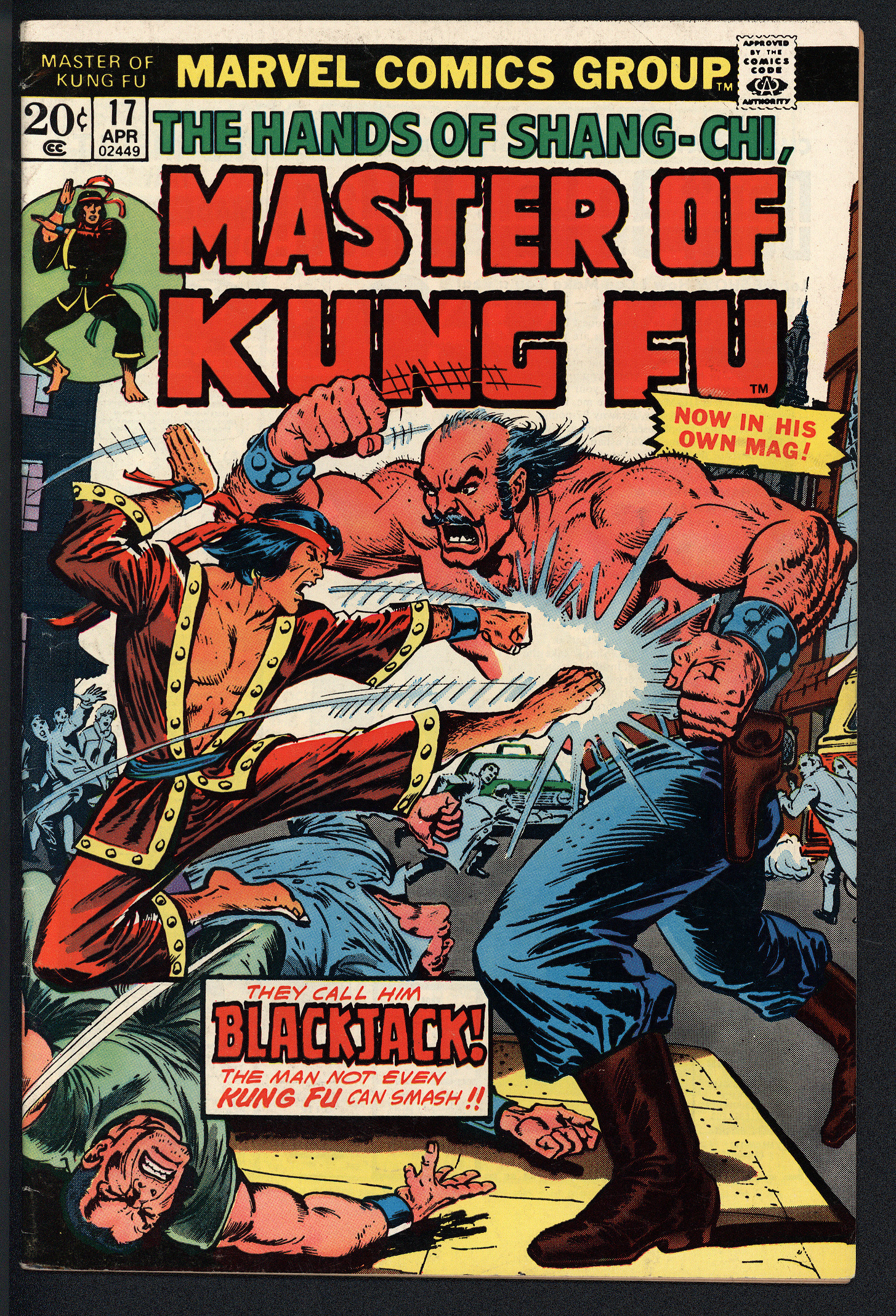 MASTER OF KUNG FU Front Cover
