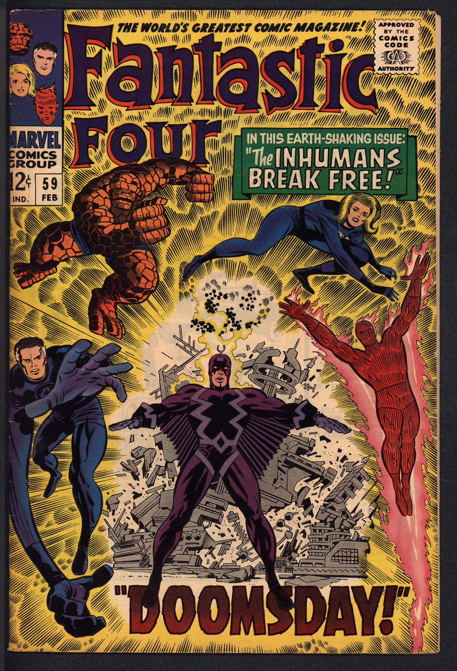FANTASTIC FOUR Front Cover