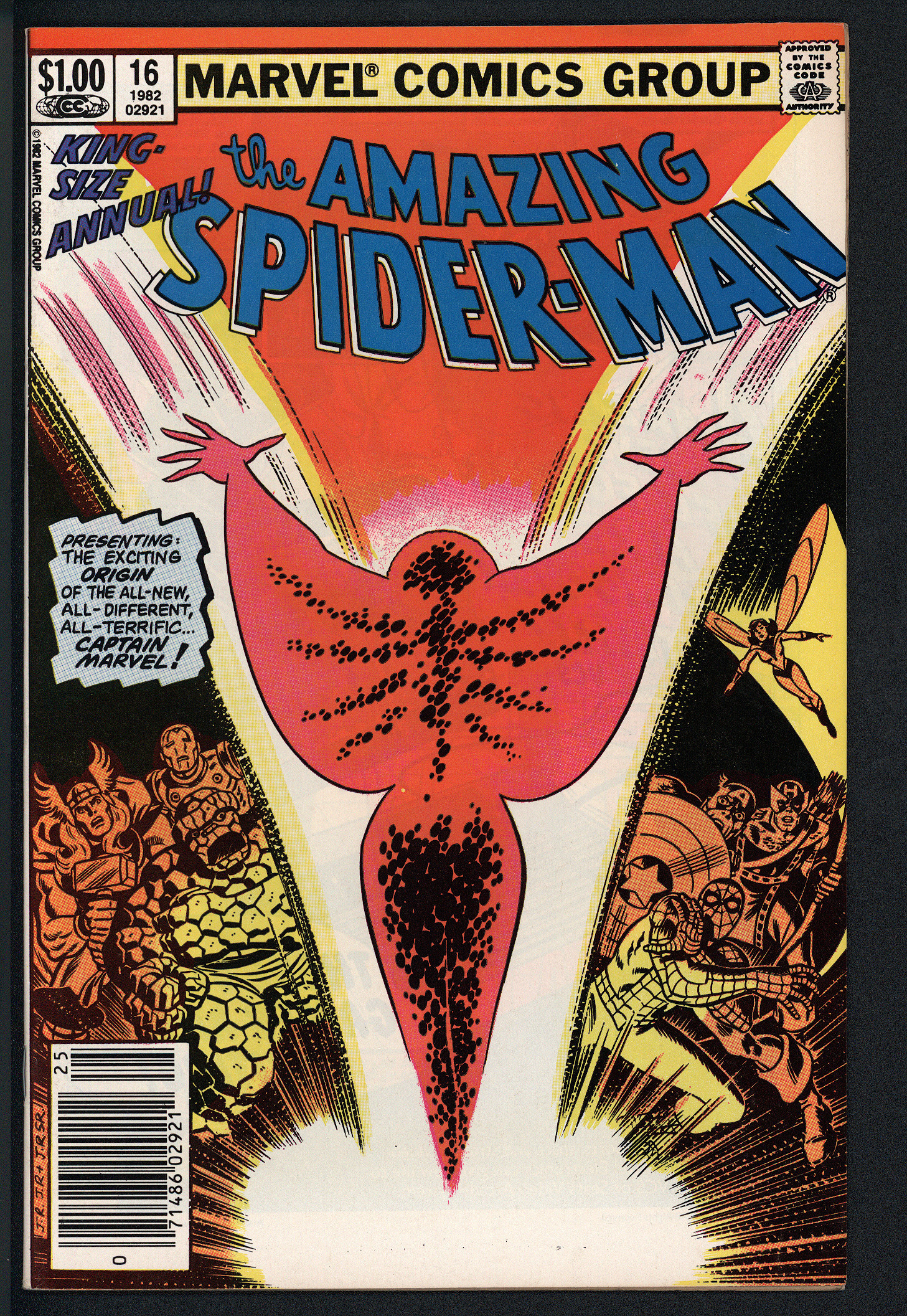 AMAZING SPIDER-MAN ANNUAL Front Cover