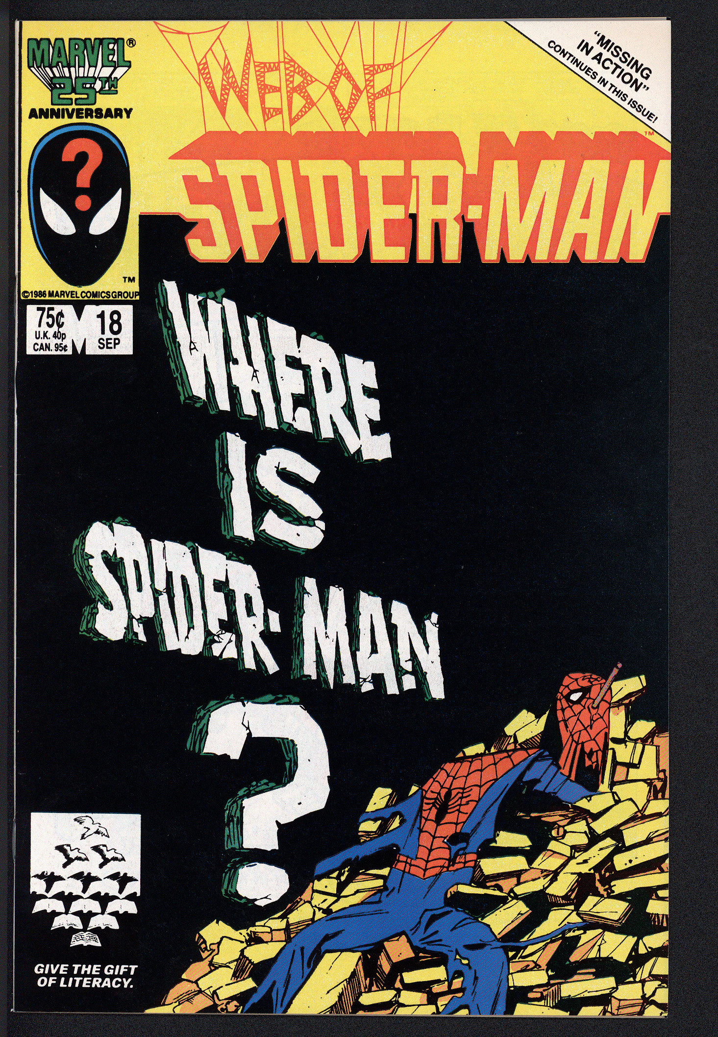 WEB OF SPIDER-MAN Front Cover