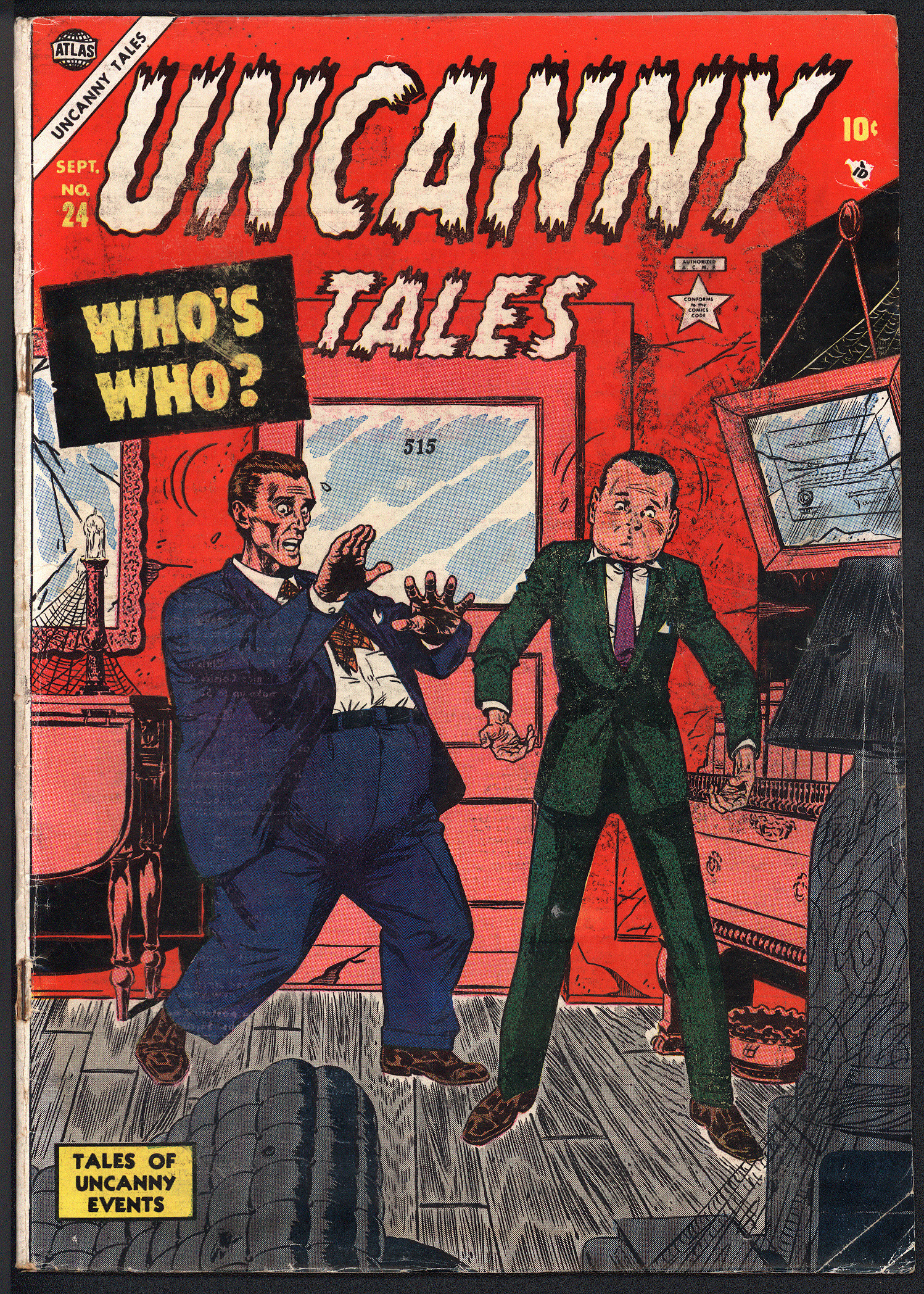 UNCANNY TALES Front Cover