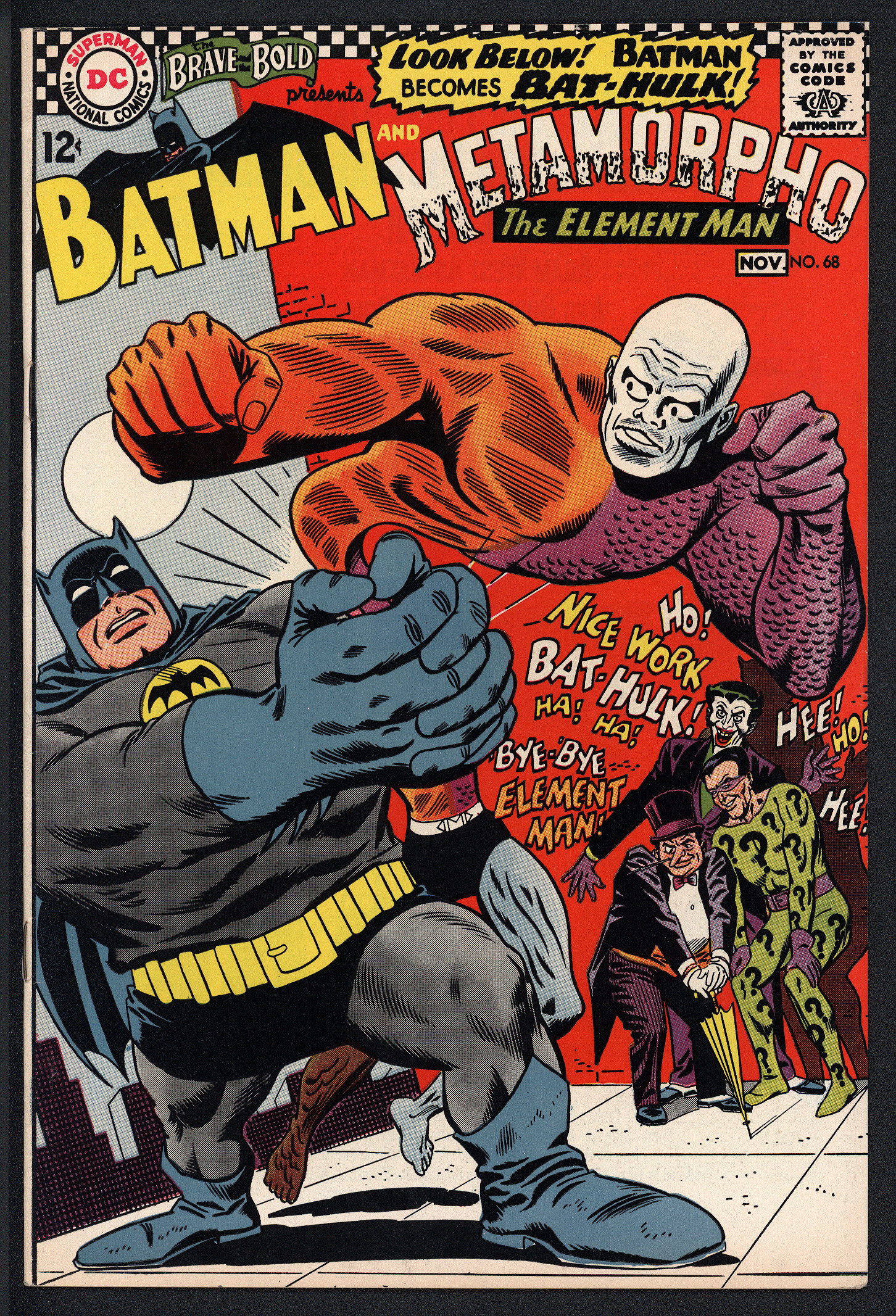 BRAVE AND THE BOLD Front Cover