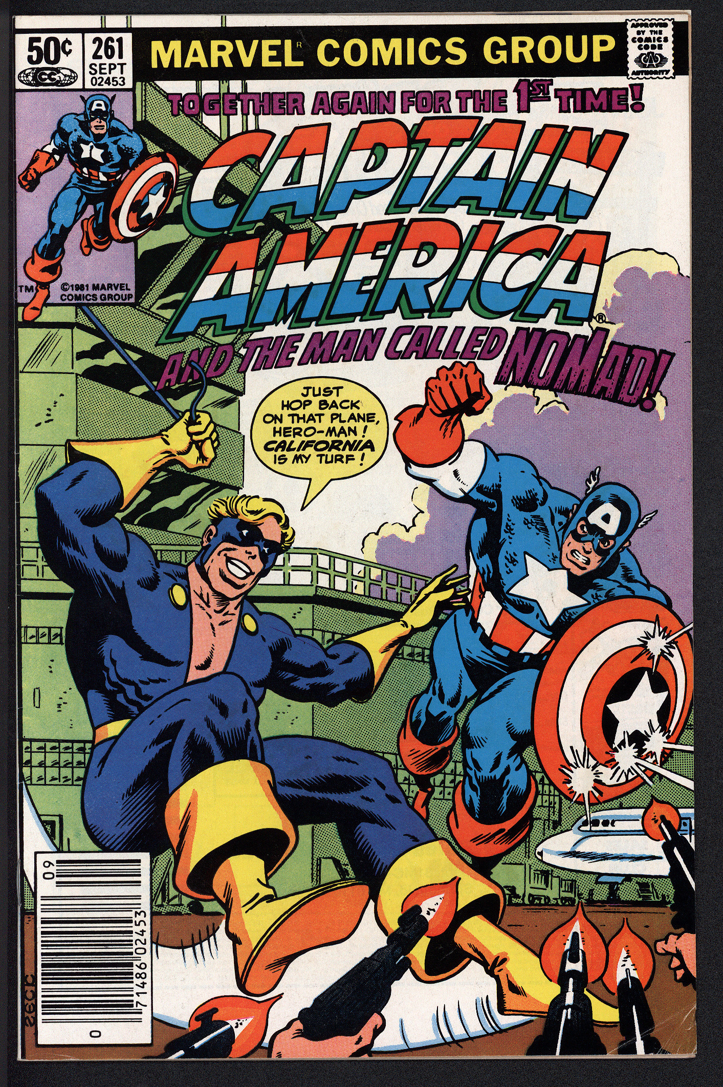CAPTAIN AMERICA Front Cover