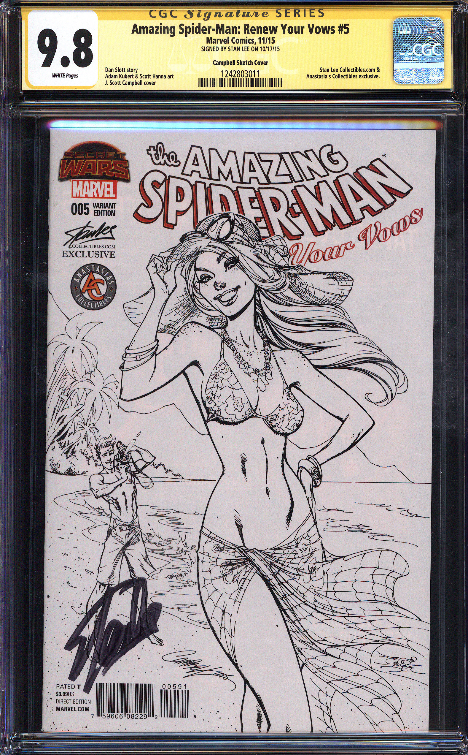 AMAZING SPIDER-MAN: RENEW YOUR VOWS Front Cover