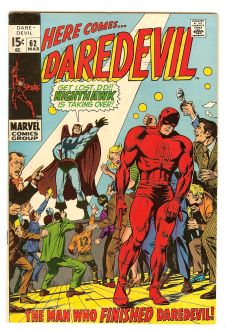 DAREDEVIL #62 7.0 front cover