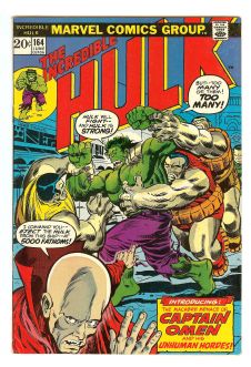 INCREDIBLE HULK #164 6.5 front cover