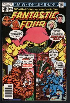 FANTASTIC FOUR #196 7.0 front cover