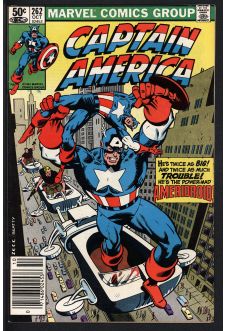 CAPTAIN AMERICA #262 5.5 front cover