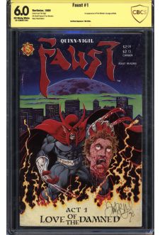 FAUST #1 CBCS 6.0 OW/WH PAGES front cover