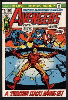 AVENGERS #106 5.0 front cover