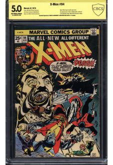 X-MEN #94 CBCS 5.0 OW/WH PAGES front cover