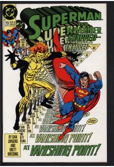 SUPERMAN #73 8.0 front cover