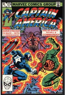 CAPTAIN AMERICA #274 8.0 front cover