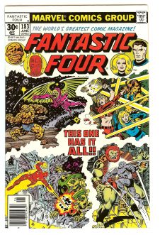 Cover of Fantastic Four #183