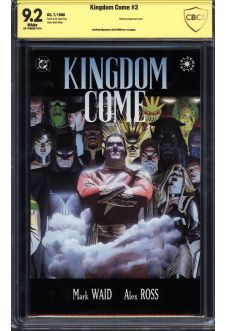 KINGDOM COME #3 CBCS 9.2 WHITE PAGES front cover