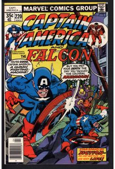 Cover of Captain America #220