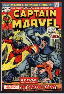 CAPTAIN MARVEL #30 5.5 front cover