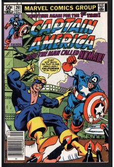 CAPTAIN AMERICA #261 6.0 front cover