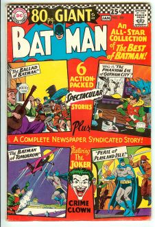 BATMAN #187 6.0 front cover