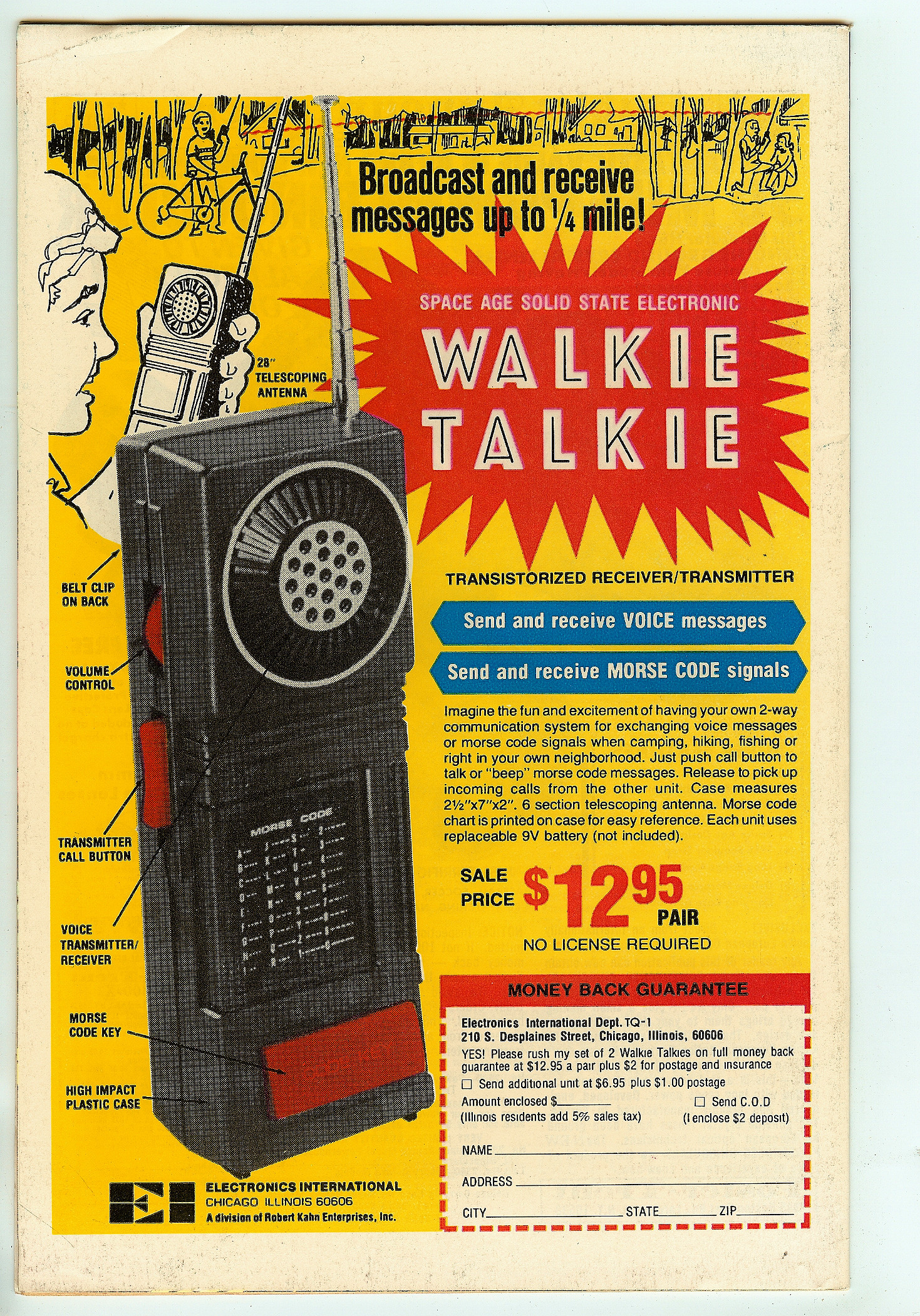 POWER MAN Back Cover