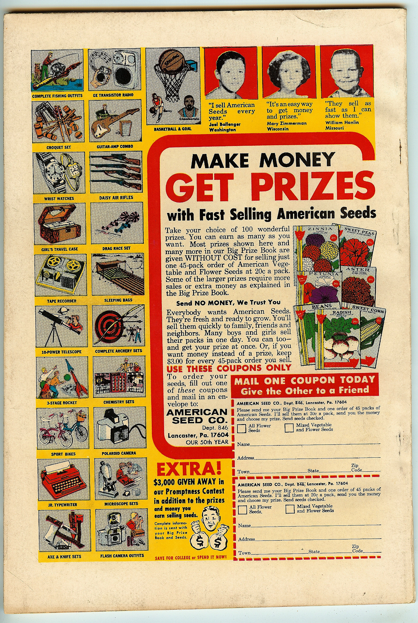 MARVEL SUPER-HEROES Back Cover