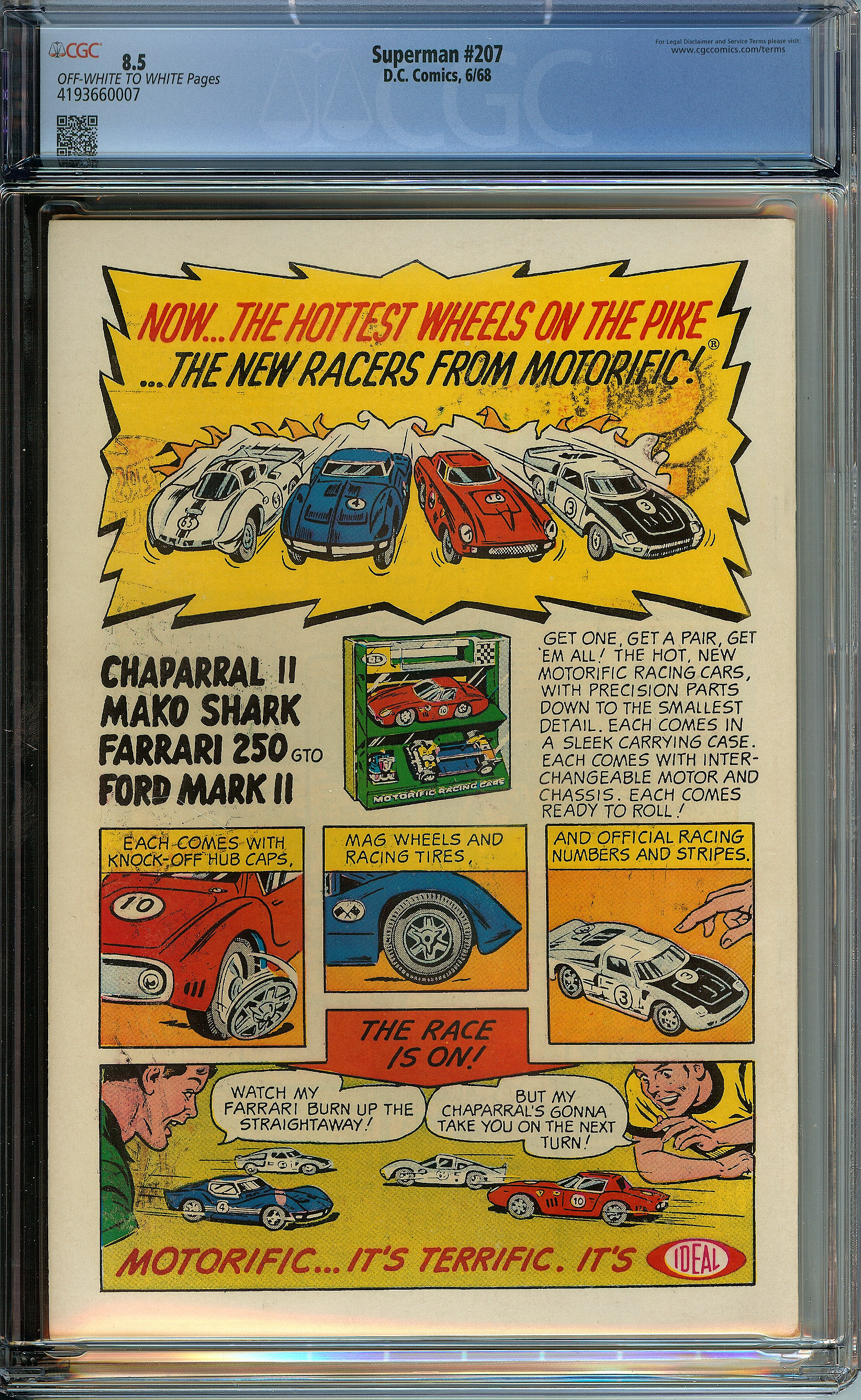 SUPERMAN Back Cover