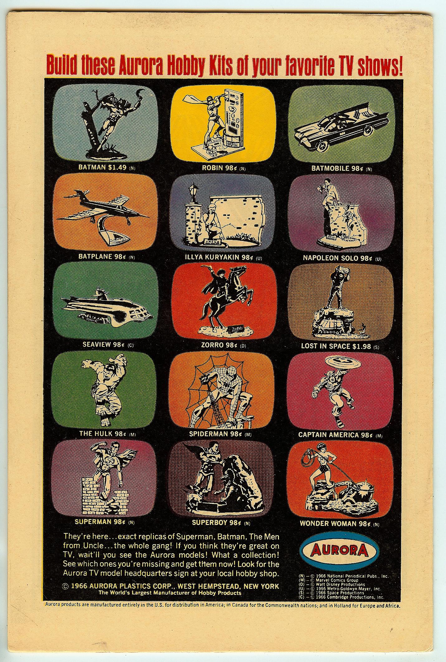 FANTASTIC FOUR Back Cover