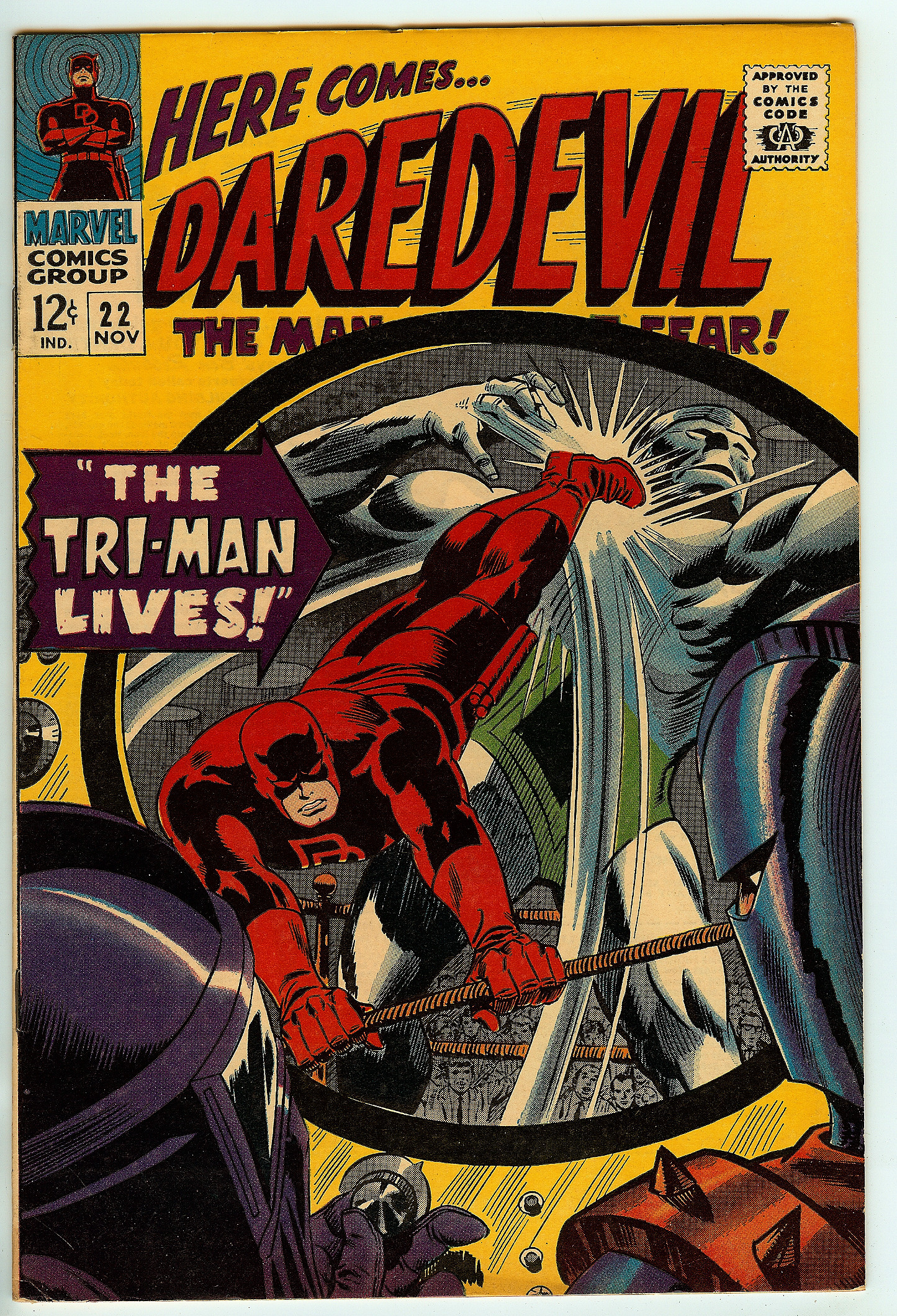 DAREDEVIL Front Cover