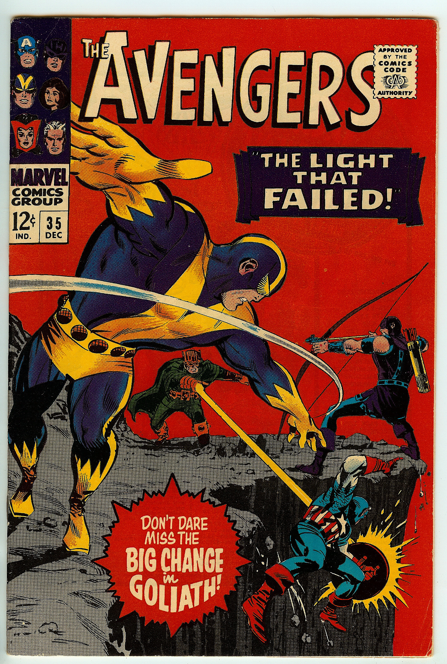 AVENGERS Front Cover