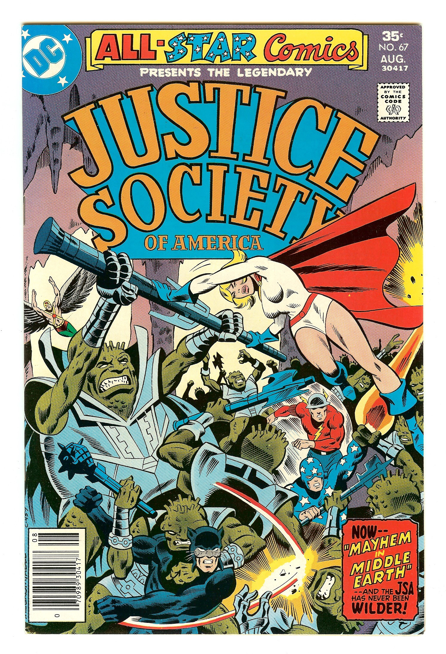 ALL-STAR COMICS Front Cover