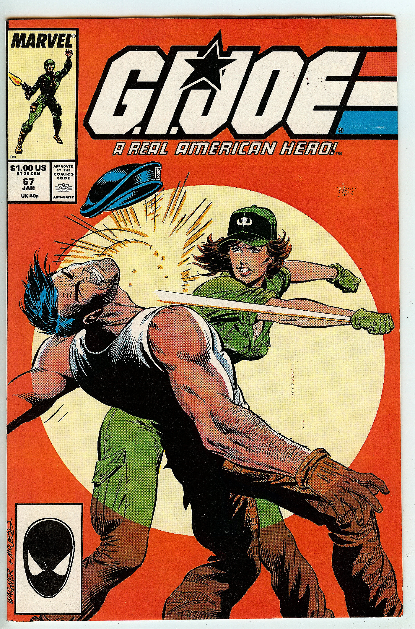 G.I. JOE, A REAL AMERICAN HERO Front Cover
