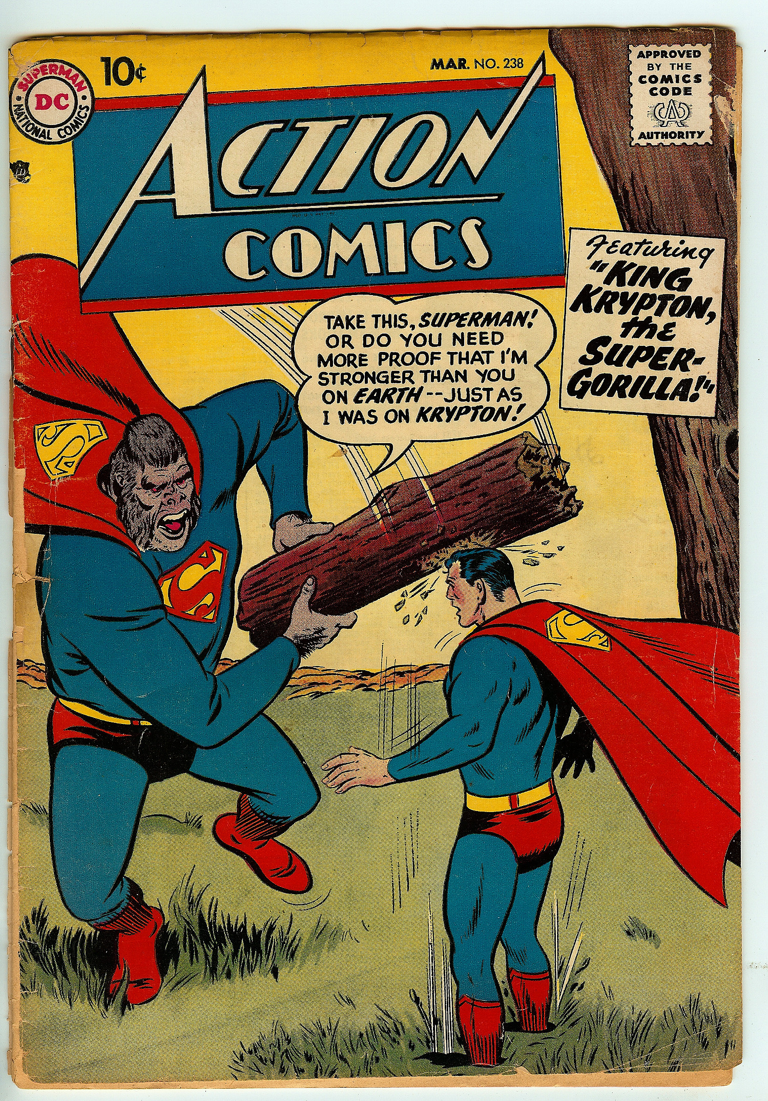ACTION COMICS Front Cover