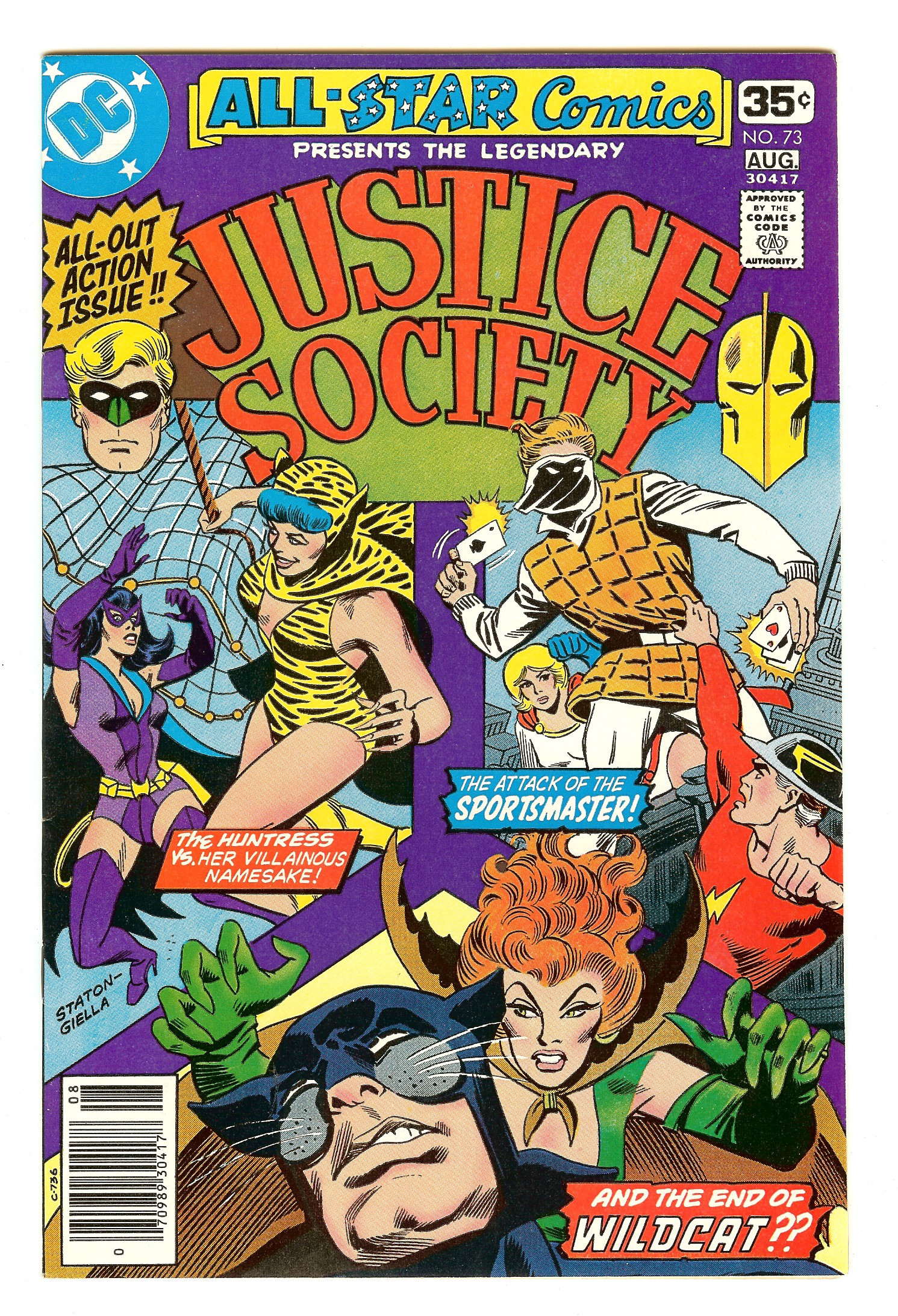 ALL-STAR COMICS Front Cover