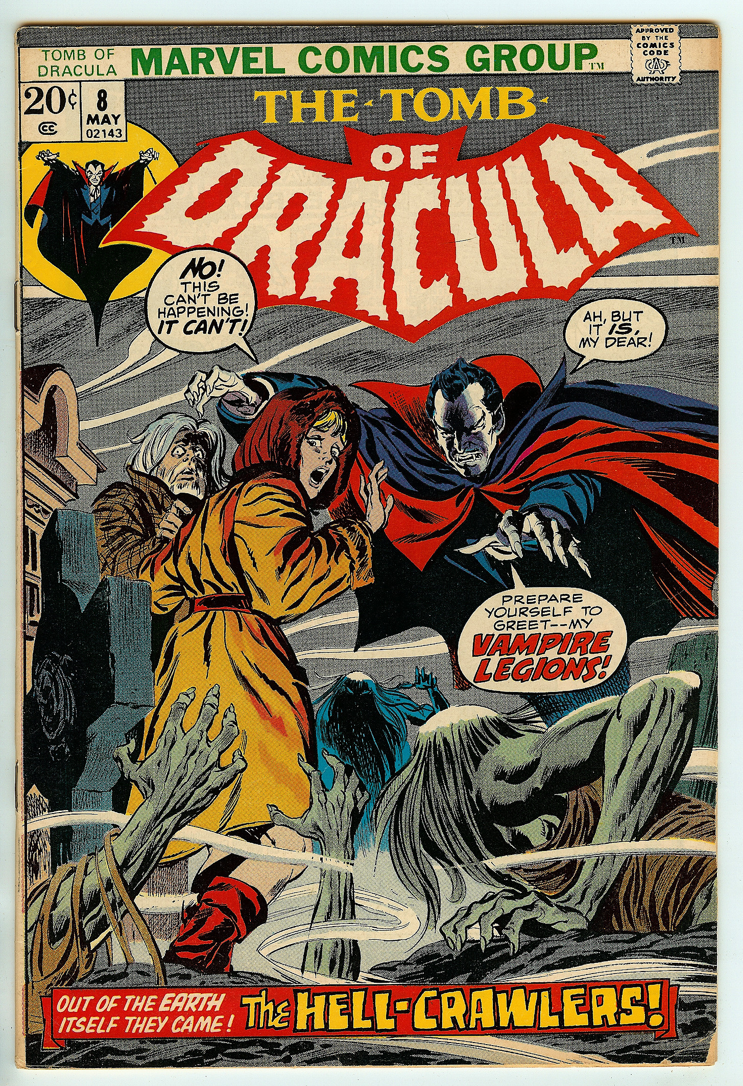 TOMB OF DRACULA Front Cover