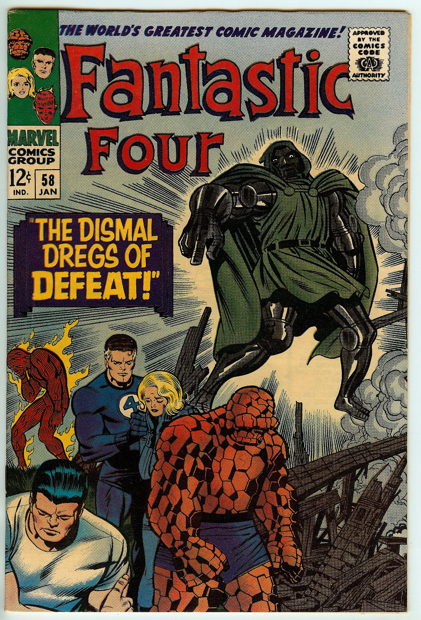 FANTASTIC FOUR Front Cover