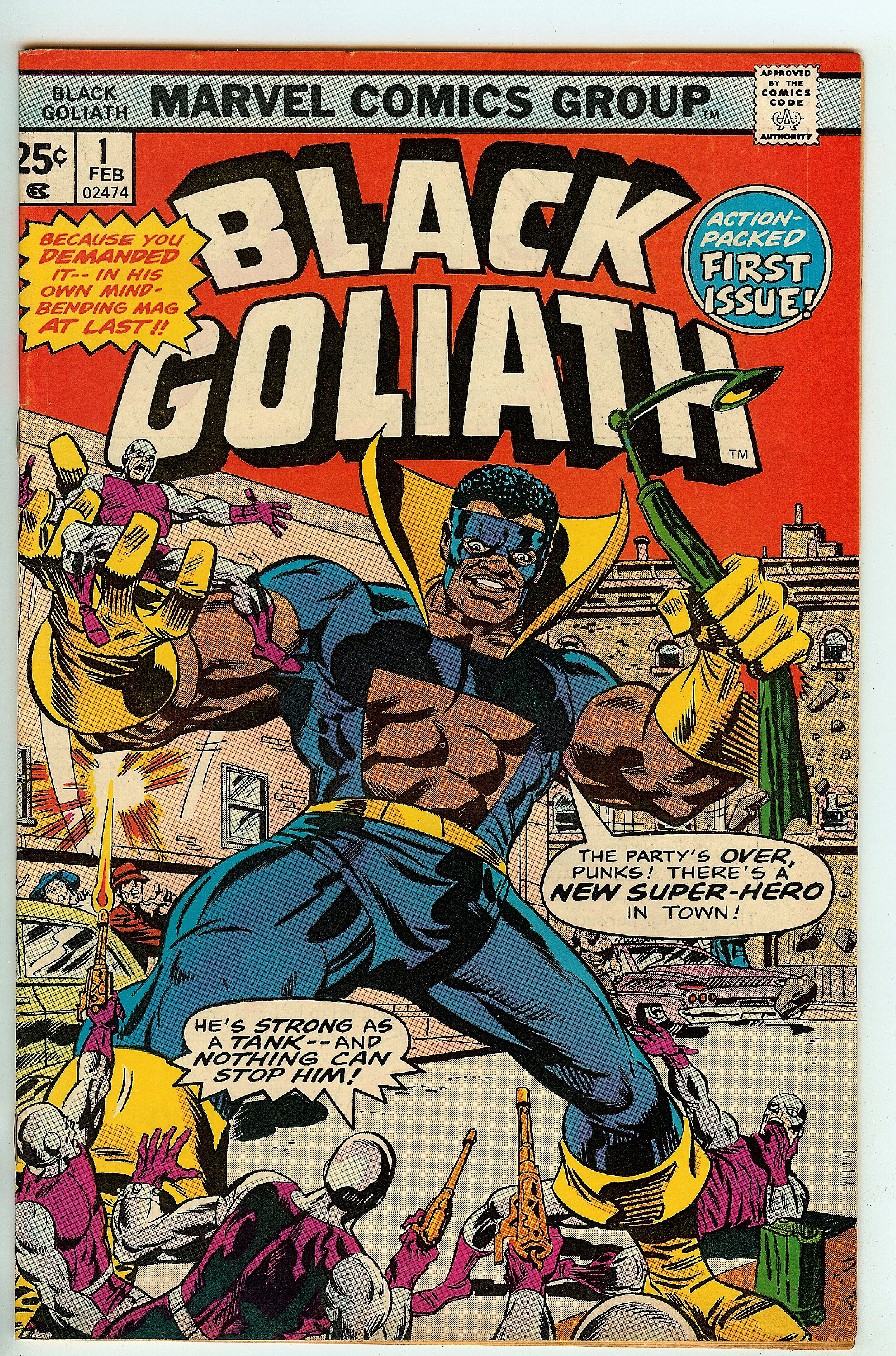 BLACK GOLIATH Front Cover