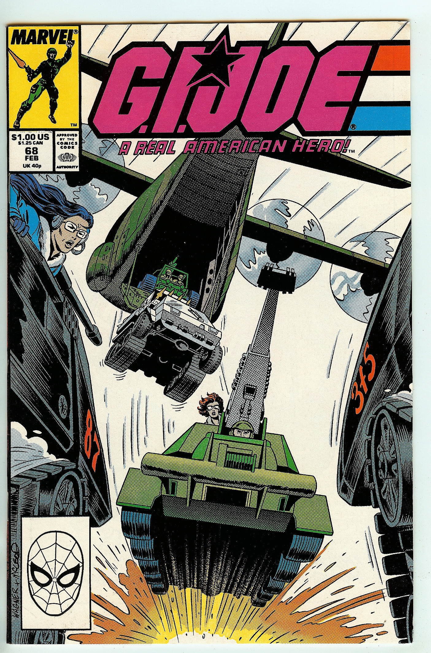 G.I. JOE, A REAL AMERICAN HERO Front Cover
