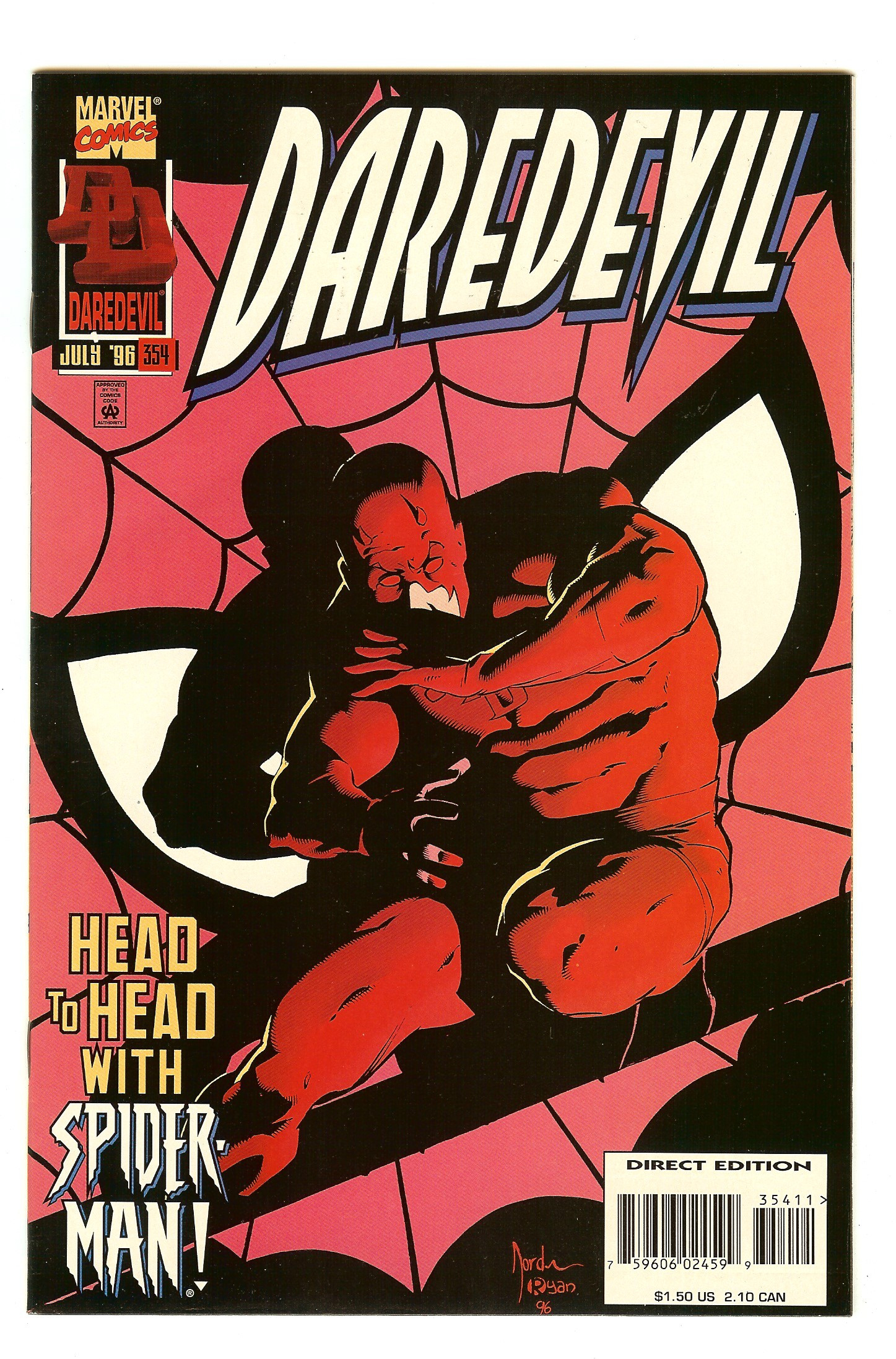 DAREDEVIL Front Cover