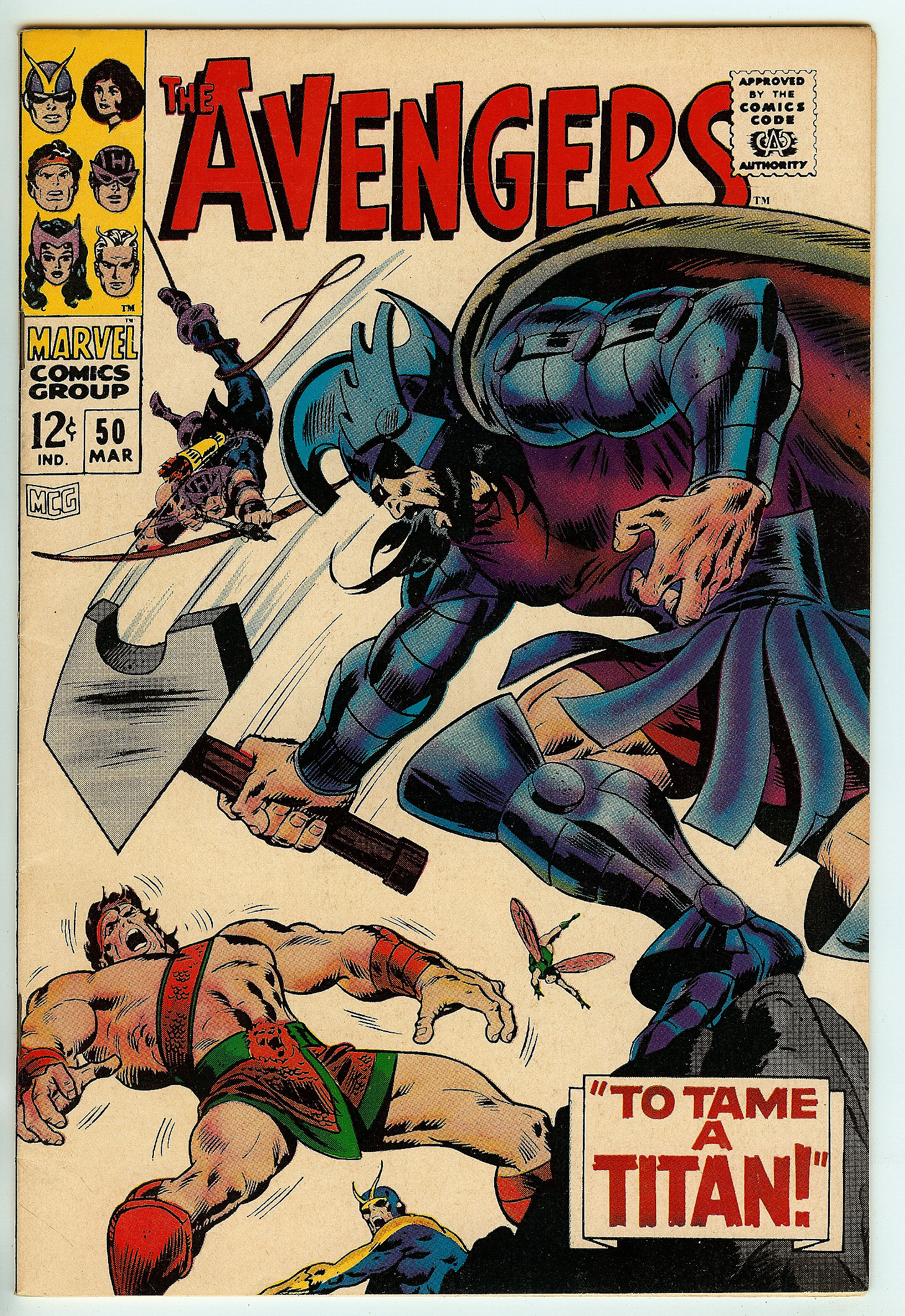 AVENGERS Front Cover