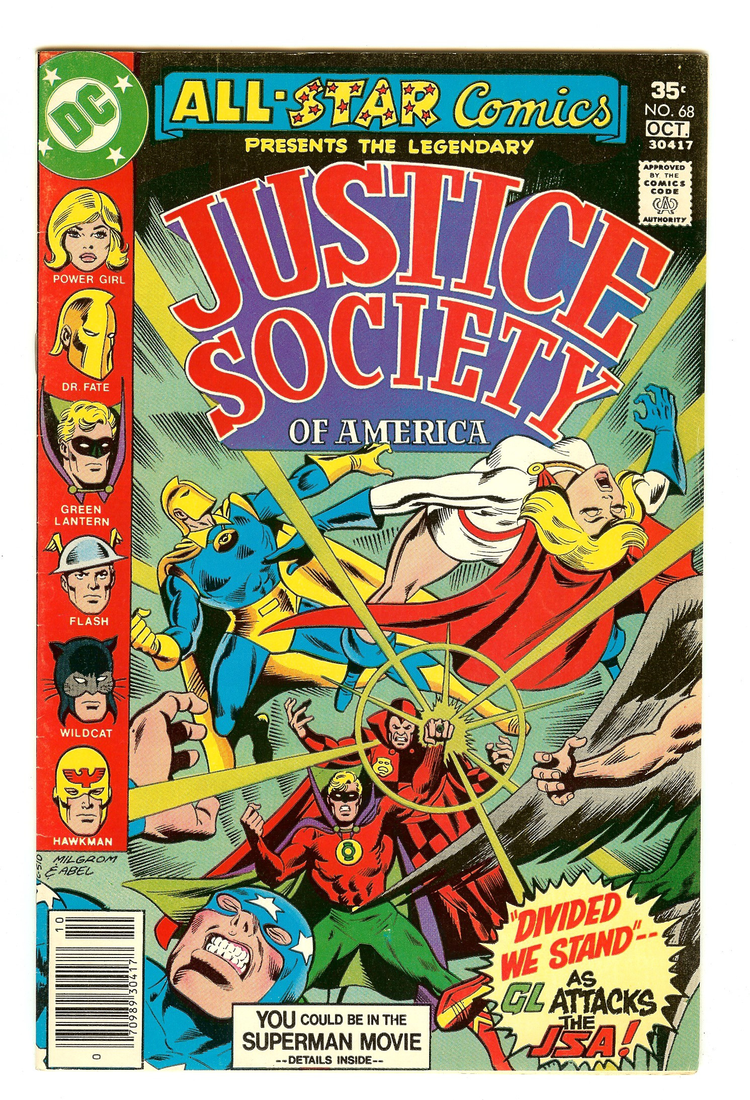 ALL-STAR COMICS Front Cover