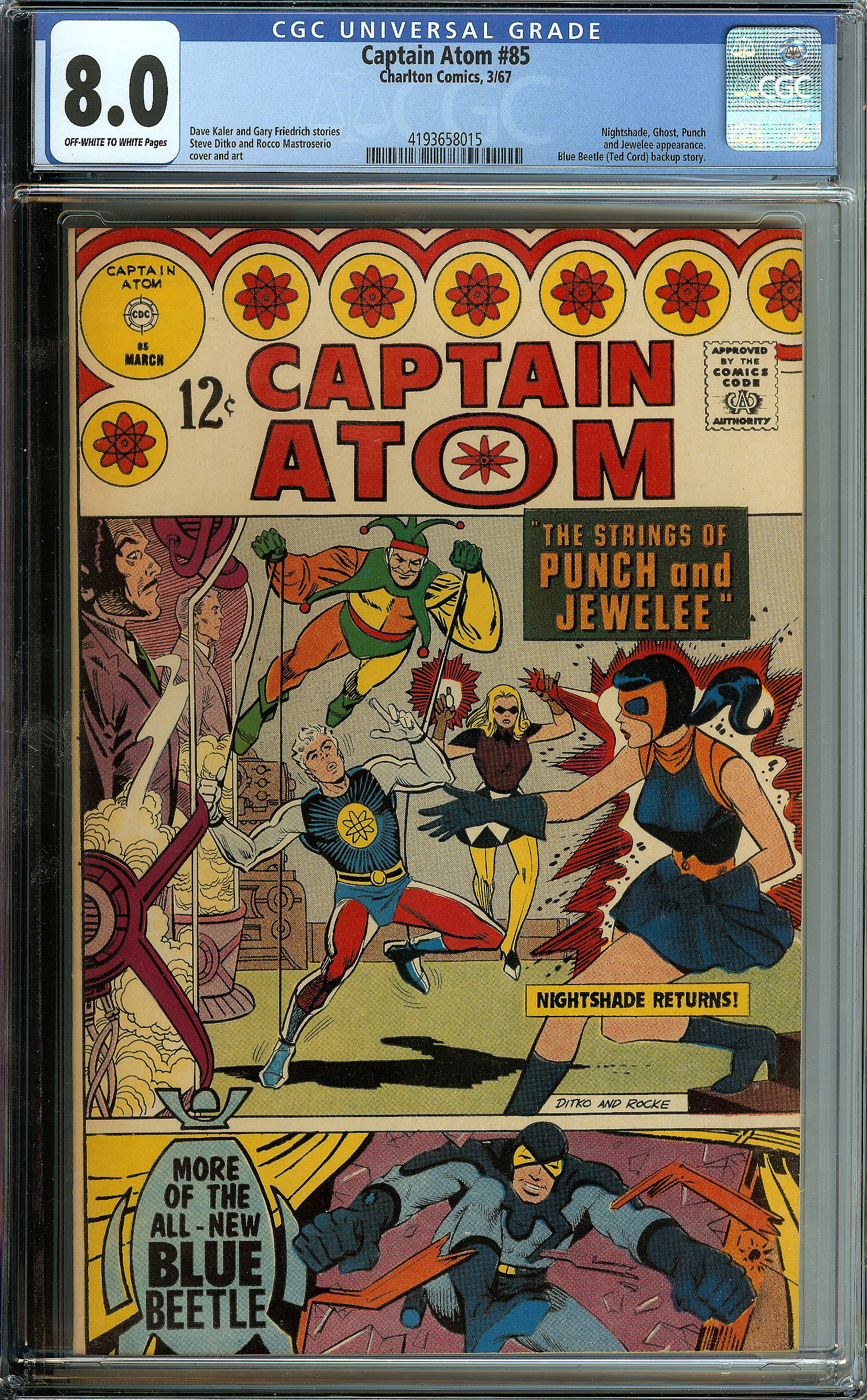 CAPTAIN ATOM Front Cover