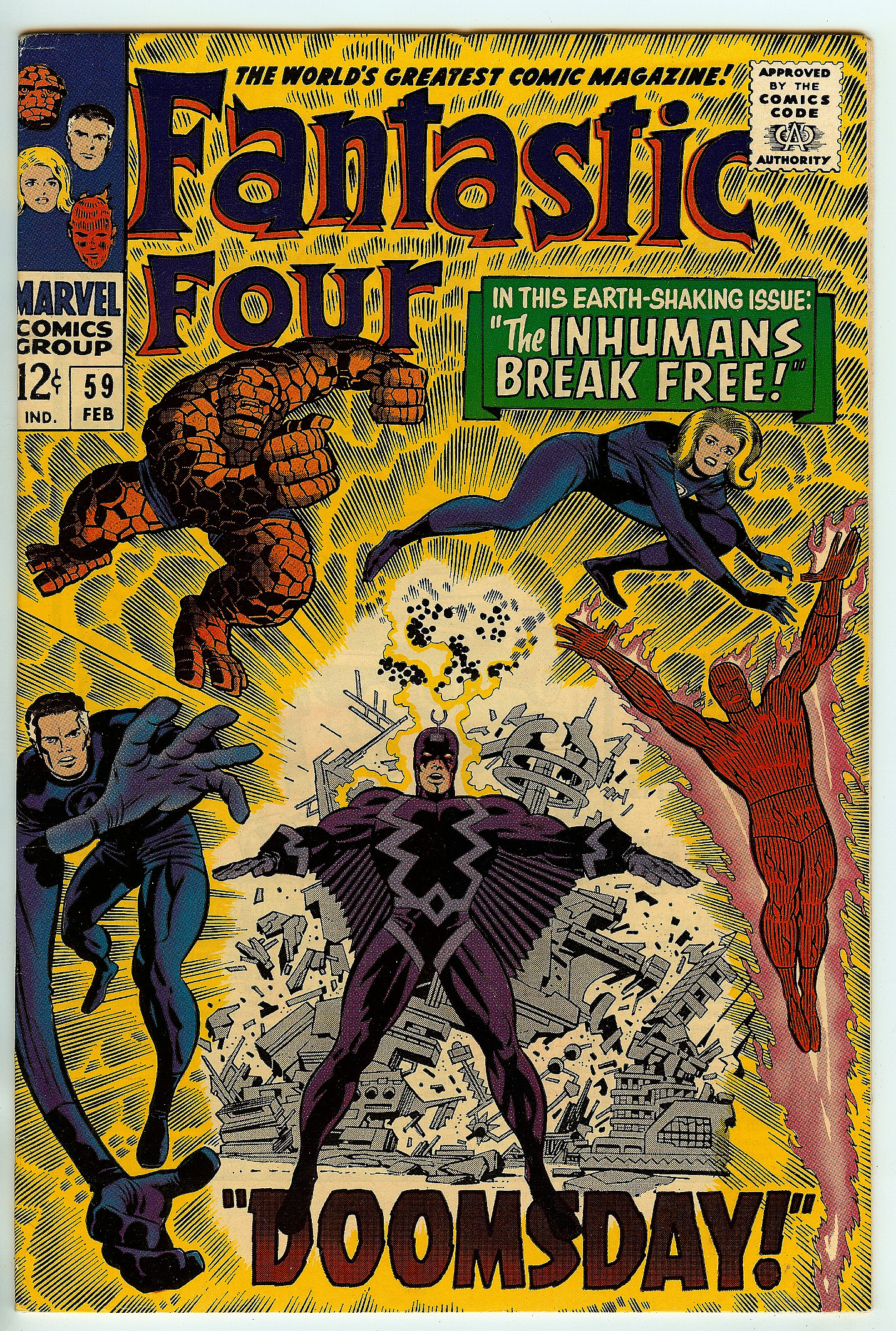 FANTASTIC FOUR Front Cover
