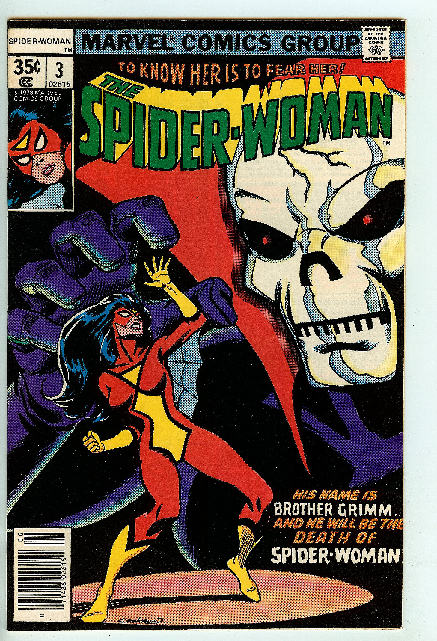 SPIDER-WOMAN Front Cover