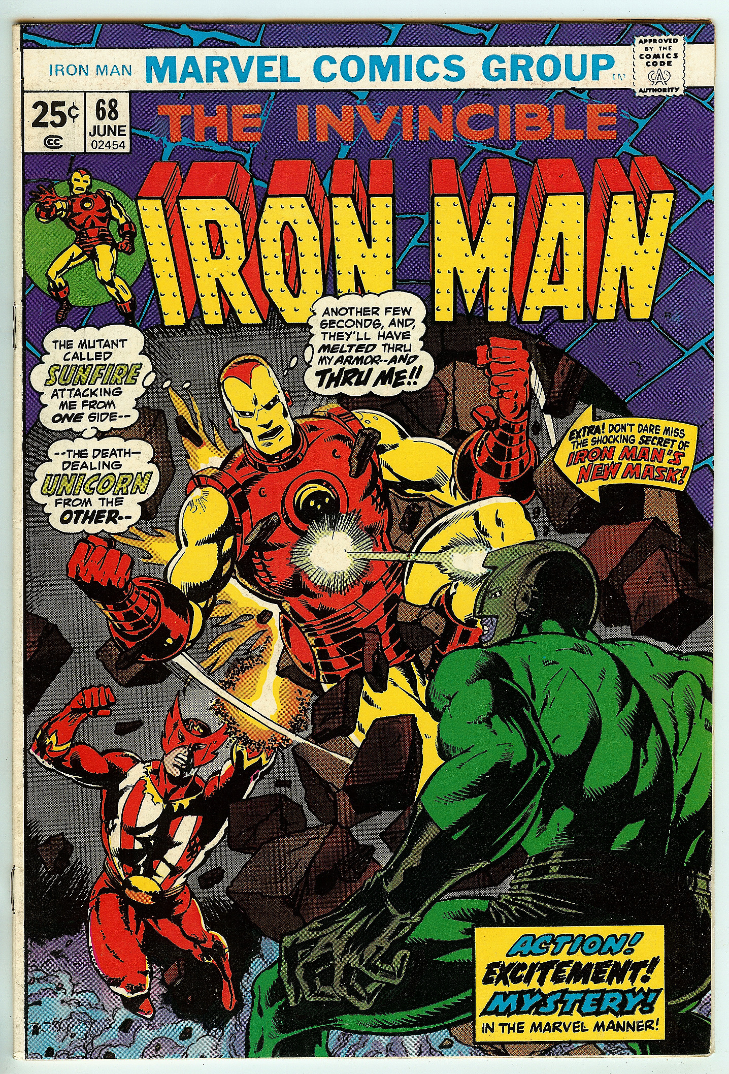 IRON MAN Front Cover