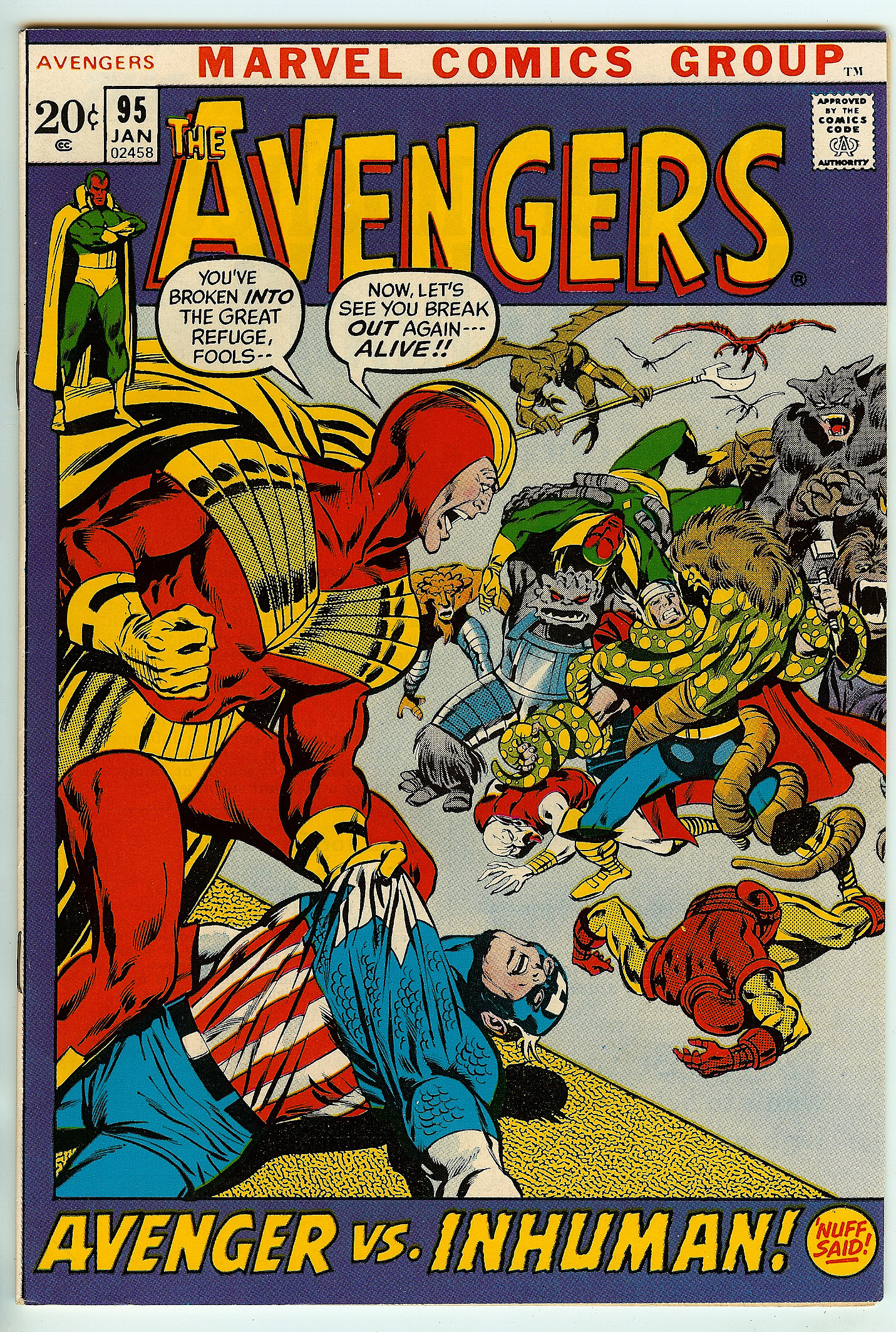 AVENGERS Front Cover