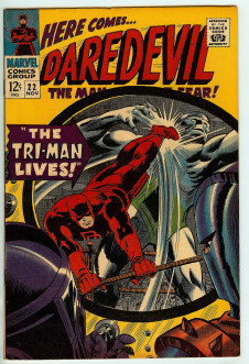 DAREDEVIL #22 8.0 front cover