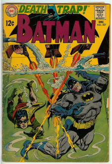 BATMAN #207 2.5 front cover