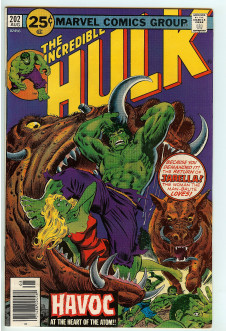 INCREDIBLE HULK #202 7.5 front cover