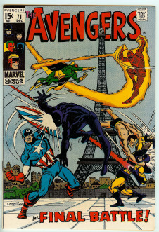 AVENGERS #71 6.0 front cover