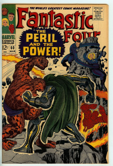FANTASTIC FOUR #60 4.5 front cover